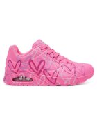 Skechers Pantofi sport roz pentru femei Uno - Spread The Love - Roz