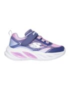 Skechers Pantofi sport S-Lights Cosmic Glow cu LED-uri - Albastru inchis/Roz pastel/Alb optic