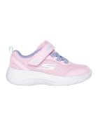 Skechers Pantofi sport Selectors - Reset Achieved cu velcro - Albastru inchis/Roz pastel/Alb optic