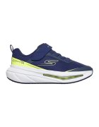 Skechers Pantofi sport Skech-Air 5.0 de plasa cu velcro - Galben/Albastru inchis