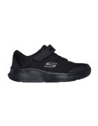 Skechers Pantofi sport Skech-Lite Pro cu insertii de piele ecologica si velcro - Negru