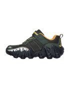 Skechers Pantofi sport Skech O Saurus Lights de piele ecologica cu model grafic - Verde/Negru