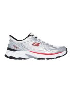 Skechers Pantofi sport slip-ins cu insertii din piele Stamina Sport-Kordae - Rosu/Alb/Argintiu