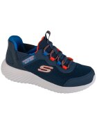 Skechers Pantofi sport slip-ins cu logo Bounder - Bleumarin