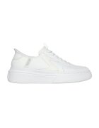 Skechers Pantofi sport Slip-Ins de piele ecologica - Alb