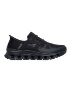 Skechers Pantofi sport slip-ins din material textil cu garnituri dinn material sintetic Glide Step Pro - Negru