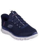 Skechers Pantofi sport slip-ins din material textil Glide-Step Noxus - Albastru