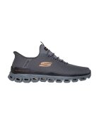 Skechers Pantofi sport slip-ins din material textil Glide-Step Noxus - Gri carbune