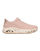 Skechers Pantofi sport slip-ins din piele ecologica Uno Glide-Step - Roz pal