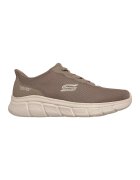 Skechers Pantofi sport slip-ins din plasa BOBS B Flex Glacial Edge - Maro taupe inchis