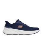 Skechers Pantofi sport slip-ins din plasa DLux Walker - Albastru inchis