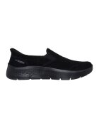 Skechers Pantofi sport slip-ins Go Walk Flex- Rue din piele intoarsa - Negru