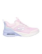 Skechers Pantofi sport slip-ins Microspec Max - Color Trifect - Roz pastel/Lila/Alb murdar