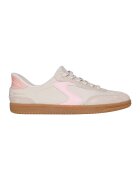 Skechers Pantofi sport Slip-ins® Hotshot cu detalii de piele intoarsa - Roz pastel/Maro nisip