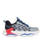 Skechers Pantofi sport slip-ins Skech-Bots 2.0 cu talpa wedge - Negru/Gri deschis/Albastru royal