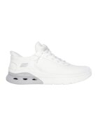 Skechers Pantofi sport slip-on Bobs Waves 2.0 - Alb optic