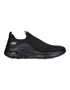 Skechers Pantofi sport slip-on cu logo Arch Fit - Negru