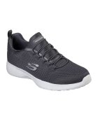 Skechers Pantofi sport slip-on de plasa Dynamight - Gri antracit