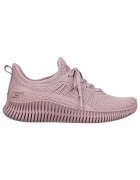 Skechers Pantofi sport slip-on din plasa Bobs Geo - Roz