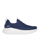 Skechers Pantofi sport slip-on din tricot Bobs - Bleumarin