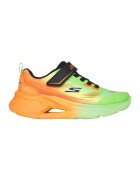 Skechers Pantofi sport Tidal Tech wedge cu velcro - Portocaliu/Verde lime