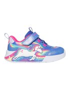 Skechers Pantofi sport Unicorn Chaser cu LED-uri - Roz deschis/Albastru deschis