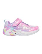 Skechers Pantofi sport Unicorn cu buton de pornire/oprire - Roz deschis/Lila