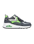 Skechers Pantofi sport Uno Gen1 Color Surge - Gri carbune/Verde electric