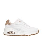 Skechers Pantofi sport UNO Gen1 - Shimmer Wave 53120 - Alb