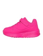 Skechers Pantofi sport Uno Lite de piele ecologica cu velcro - Fucsia