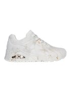 Skechers Pantofi sport Uno Marbel Marvel - Alb/Auriu