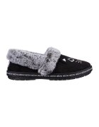 Skechers Papuci cu detalii brodate Too Cozy-Meow - Negru