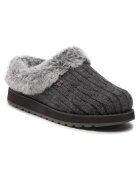 Skechers Papuci dama - gri - material textil
