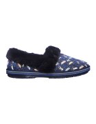 Skechers Papuci de casa cu imprimeu Bobs Too Cozy - Bleumarin
