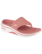 Skechers Papuci de dama tip flip-flop - Go Walk Arch Fit 2.0 Sandal - Carrie 140861 - Roz