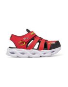 Skechers Sandale baieti - 400613L - Piele ecologica - Rosu - Rosu