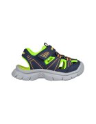 Skechers Sandale cu inchidere velcro si decupaje - Bleumarin