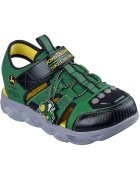 Skechers Sandale cu model - velcro si LED-uri - Verde