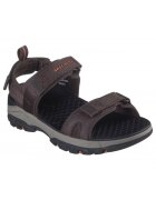 Skechers Sandale cu talpa interioara cu amortizare Tresmen Outseen - Maro inchis - Maro inchis