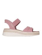 Skechers Sandale cu talpa wedge Slip-Ins™ Bobs Sun Ray - Roz prafuit