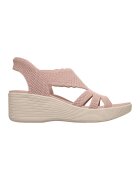 Skechers Sandale cu talpa wedge Slip-ins™ Parallel Lite - Roz
