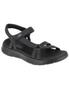 Skechers Sandale din material textil cu velcro Go Walk Flex