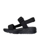 Skechers Sandale din material textil cu velcro Uno Lite - Negru