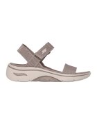 Skechers Sandale din material textil Go Walk Arch Fit - Maro taupe