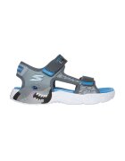 Skechers Sandale din piele ecologica cu inchidere velcro - Gri/Albastru