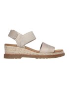 Skechers Sandale-espadrile cu velcro - Maro taupe deschis