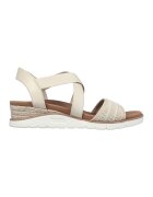 Skechers Sandale-espadrile wedge Arch Fit Beach Kiss - Bej
