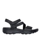 Skechers Sandale relaxed fit cu inchidere velcro Easy Going - Negru