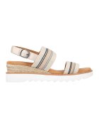 Skechers Sandale singback Desert Kiss - Negru/Bej/Roz