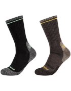 Skechers Set 2xSosete barbati - Bumbac - Alb -